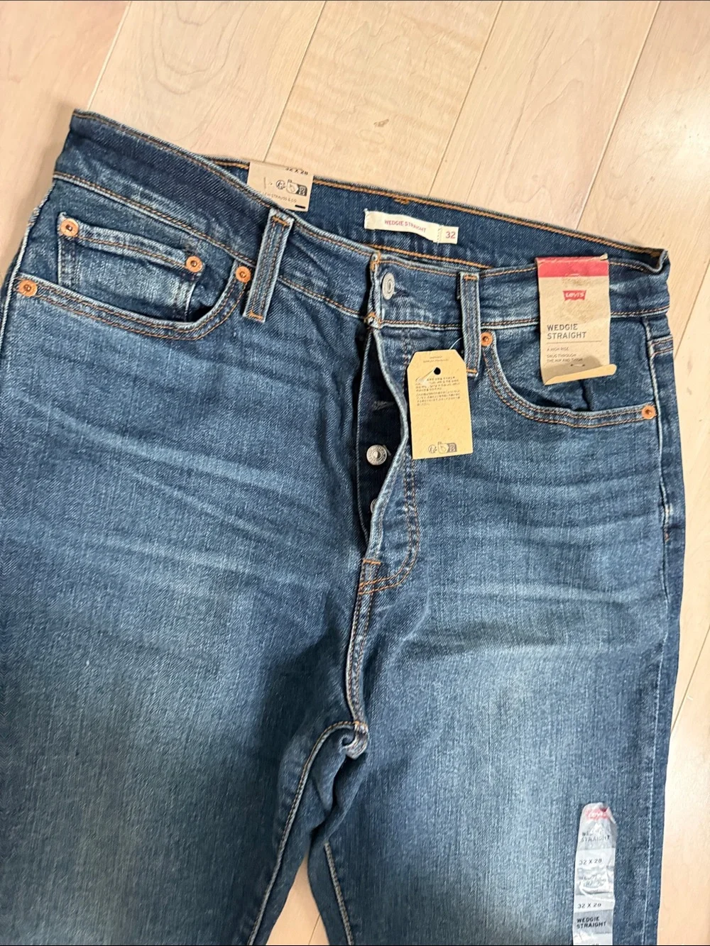 Levi's Men's Indigo Straight Jeans